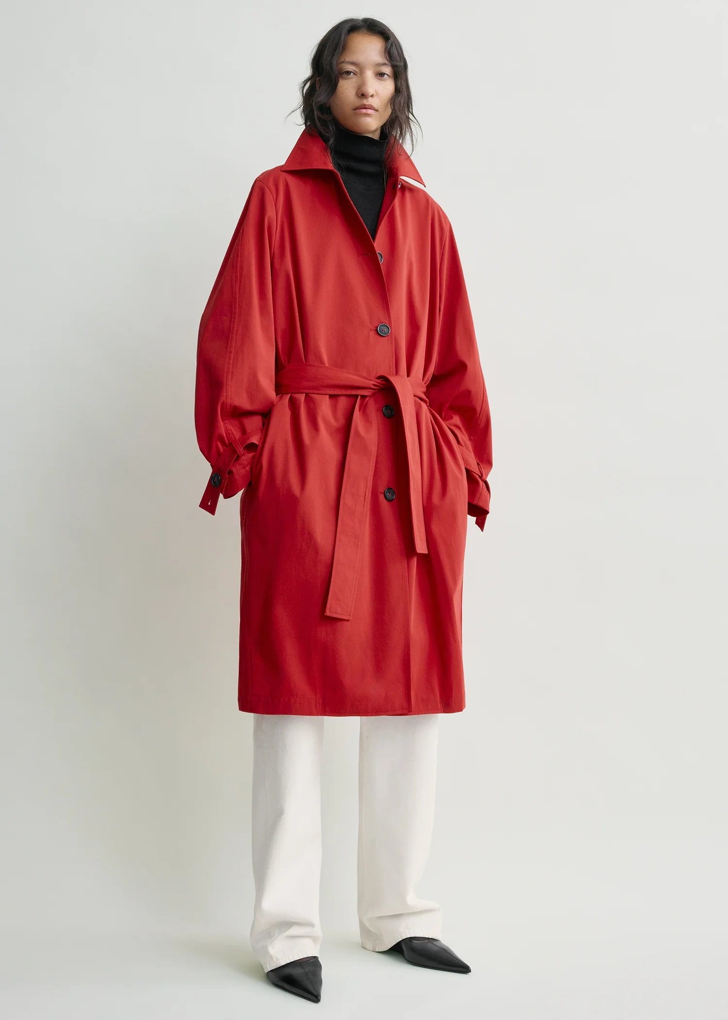 Light Spring Trench Poppy – The Yellow World